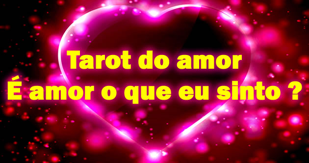 É amor o que eu sinto ?